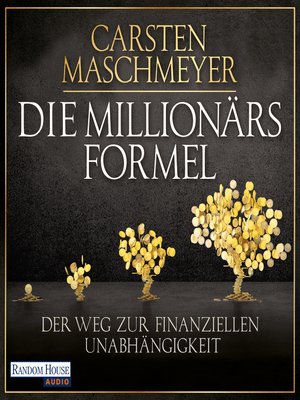 cover image of Die Millionärsformel